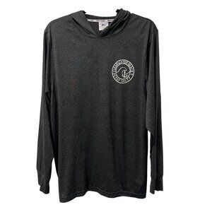 SPICY TUNA HOODIE CLEARWATER BEACH STAY SALTY SZ XL HEATHERED CASUAL LIGHTWEIGHT